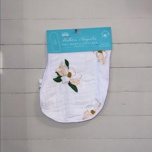 Magnolia Burp and Bib
